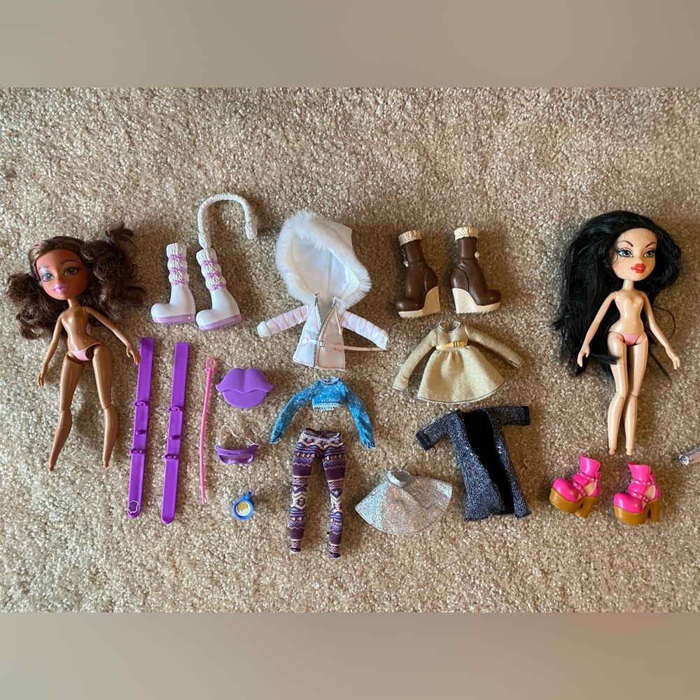 Bratz Snowkissed Yasmin Doll, Skis, outfits, accessories & extra Bratz Doll! ⛷️